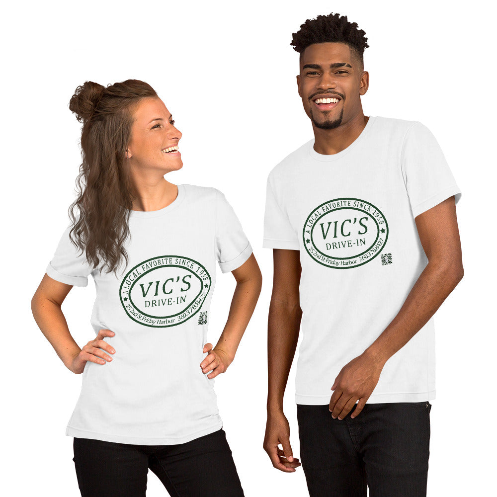 Vic's Classic Short-Sleeve Unisex T-Shirt